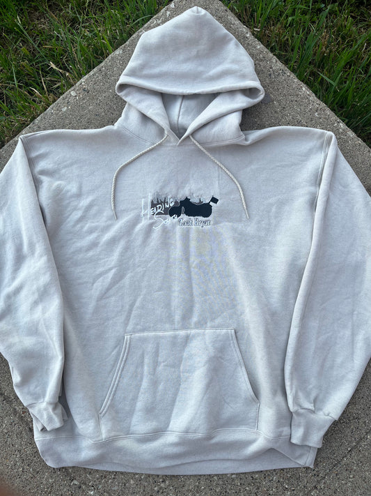 "HeadingSouth" Embroidered Hoodie/T-shirt