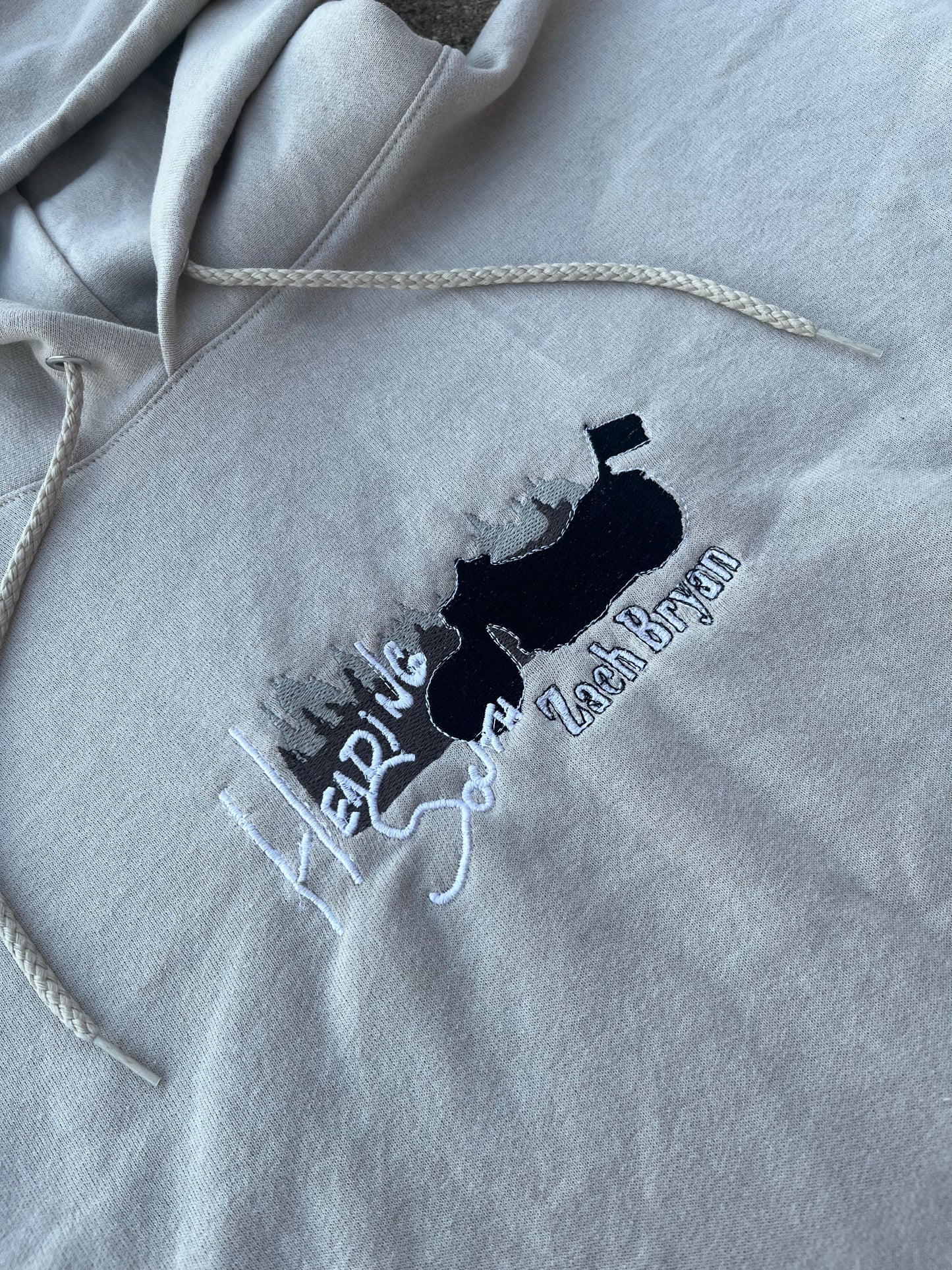 "HeadingSouth" Embroidered Hoodie/T-shirt